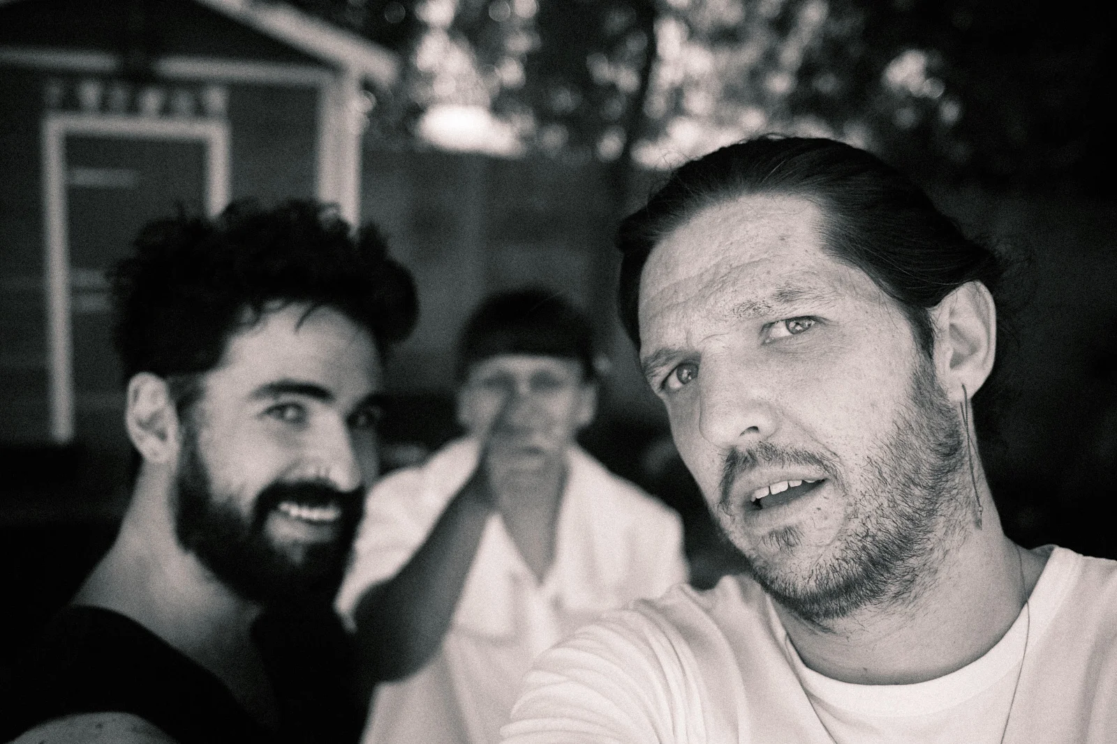 Behind the scenes moment from professional photography production